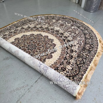 Круглый Ковер Медальон Турция Бежевый