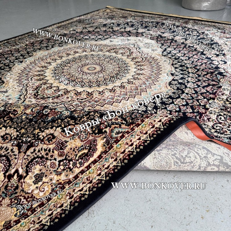 Восточный Ковер Для Гостиной Медальон Дизайн 28750 круг